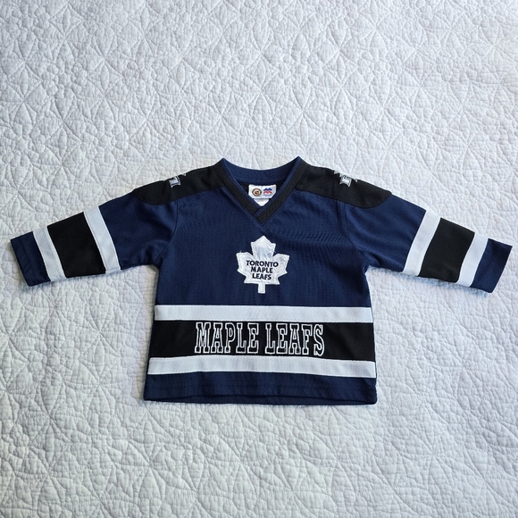 Vintage Toronto Maple Leafs NHL Toddler Jersey Mighty Mac 2T - Picture 1 of 7